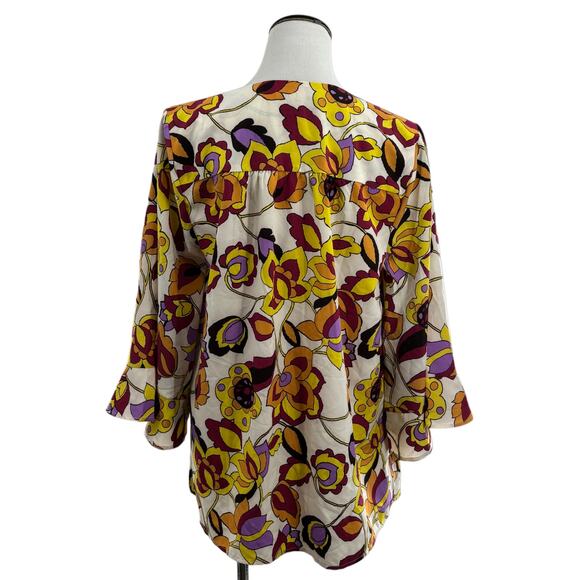 ModCloth Certainly Styled Floral Retro Cream Kimono - Picture 8 of 11